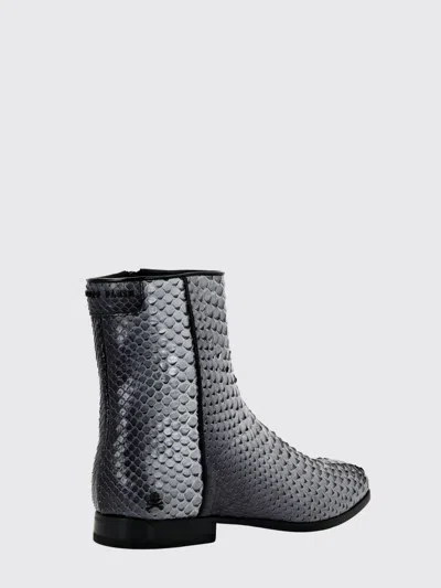 Philipp Plein Boot Men In Silver