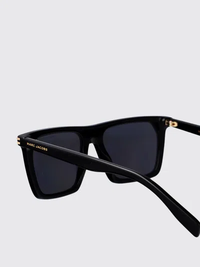 Marc Jacobs Black Acetate Sunglasses In Black
