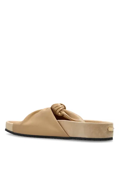 Lanvin Cocoon Flat Leather Mule In Black