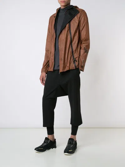 Y-3 'mutable Windbreaker' Jacket In Brown