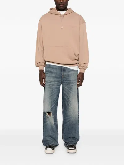 Represent Drawstring Hoodie In Brown