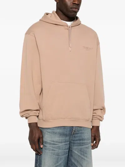 Represent Drawstring Hoodie In Brown