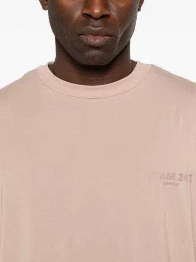 Represent Team 247 Oversized Tee In Neutral