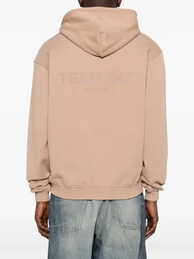 Represent Drawstring Hoodie In Brown