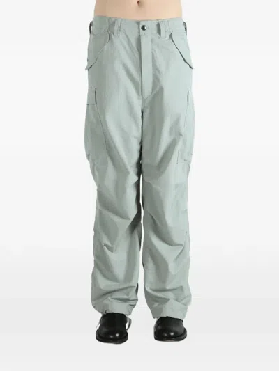 Nanamica Multi-pocket Cargo Pants In Gray