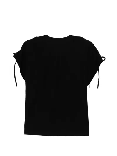 Limi Feu Gathered T-shirt In Black