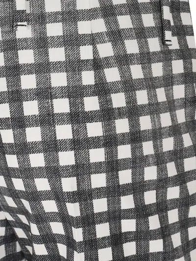 Ermanno Scervino Gingham-check Trousers In Multi