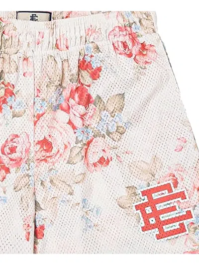 Eric Emanuel Ee Basic Floral-print Shorts In Neutral
