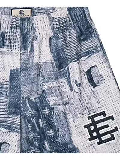 Eric Emanuel Boro Patchwork Shorts In Multi