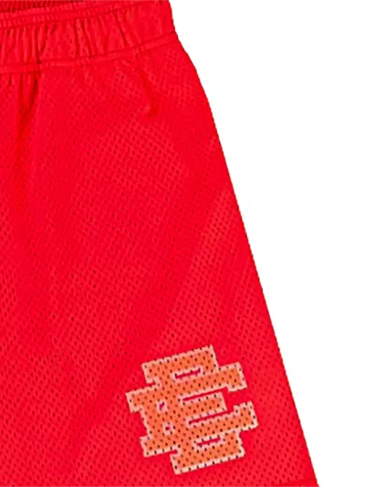 Eric Emanuel Ee Core Mesh Shorts In Red