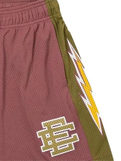 Eric Emanuel Ee Logo-print Mesh Shorts In Multi