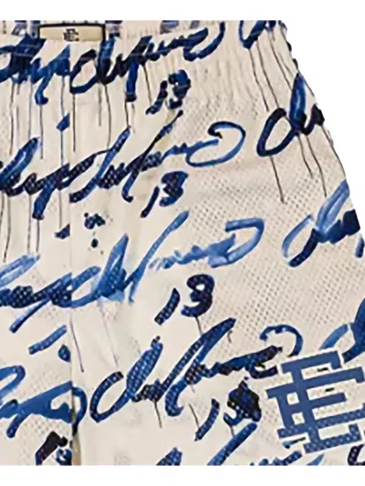 Eric Emanuel Tyrrell Winston Graffiti-print Shorts In Multi