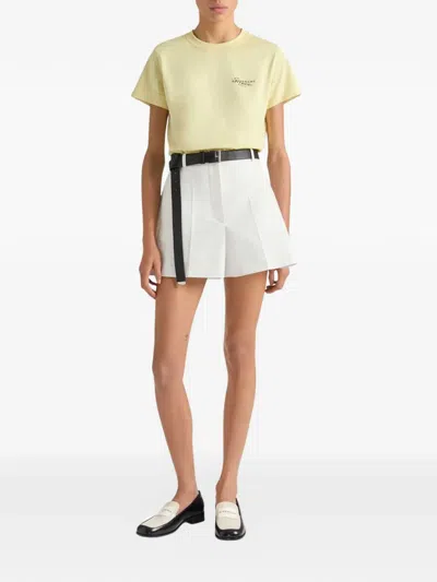 Givenchy Stamp Print T-shirt In Yellow