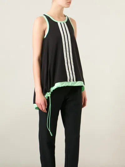 Y-3 Drawstring Hem Tank Top In Black