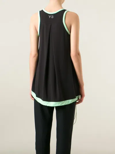 Y-3 Drawstring Hem Tank Top In Black