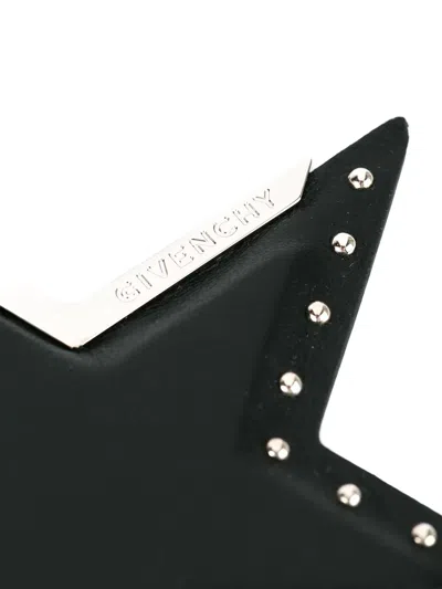 Givenchy Star Charm Keyring In Metallic