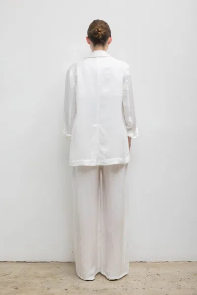 Leset Pre-order: Daniel Jacket In White