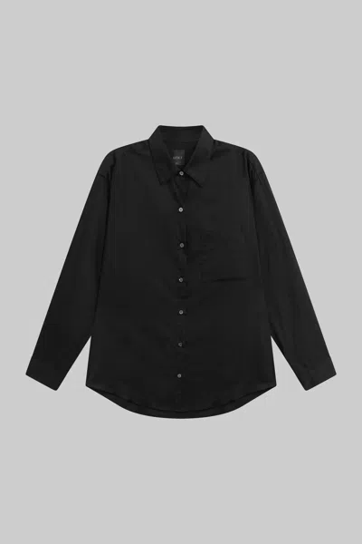 Leset Pre-order: Yoko Classic Button Down In Black