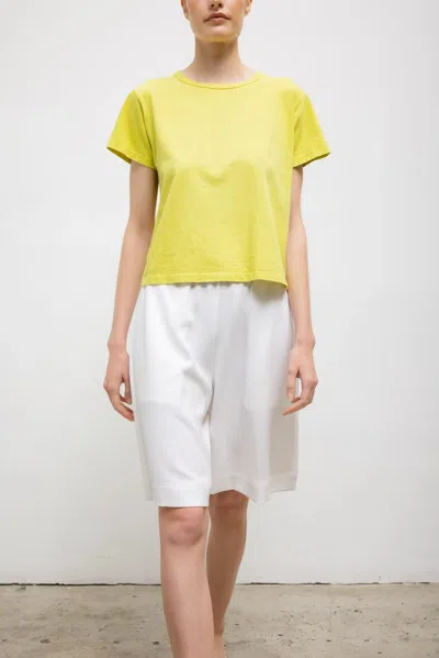 Leset Margo Tee In Yellow