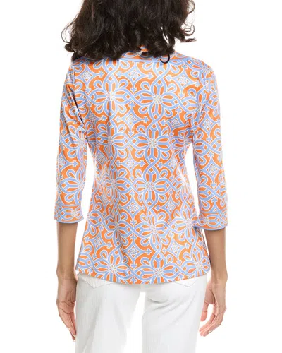 Gretchen Scott Jersey Piazza Top In Multi