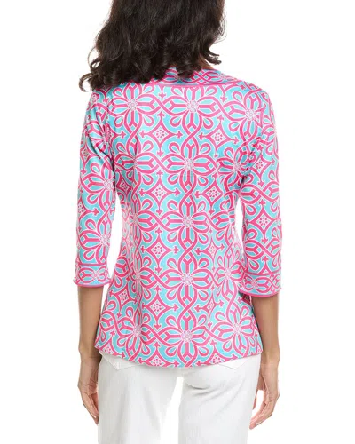 Gretchen Scott Jersey Piazza Top In Multi