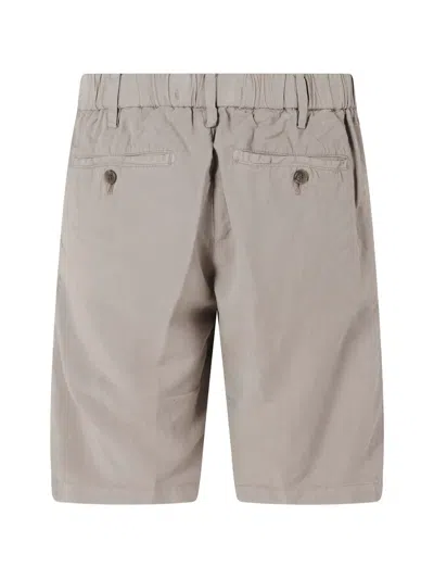 Myths Elasticated Drawstring Shorts In Neutral