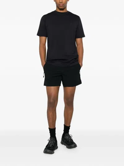 Outhere Logo-patch T-shirt In Black