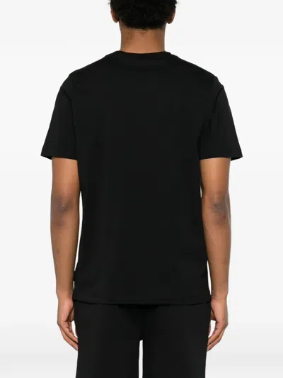 Outhere Logo-patch T-shirt In Black