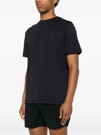 Outhere Logo-patch T-shirt In Black