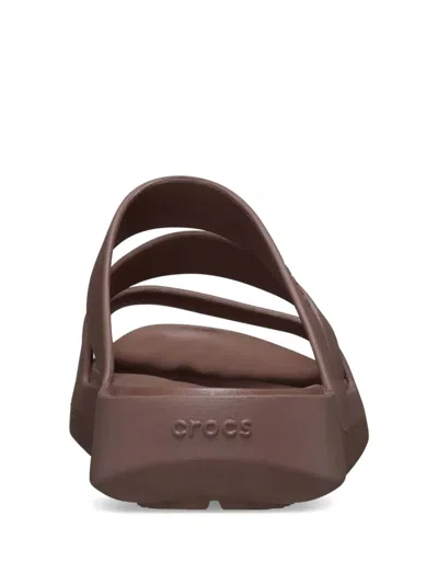 Crocs Getaway Strappy Triple-strap Slippers In Blue