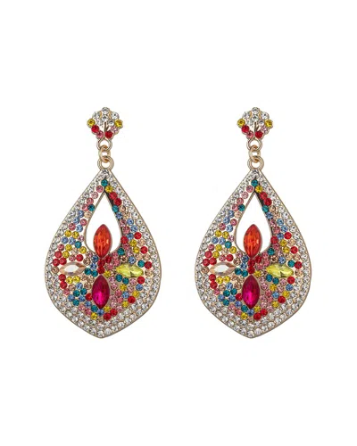 Eye Candy La Alejandra Statement Drop Earring In Multi
