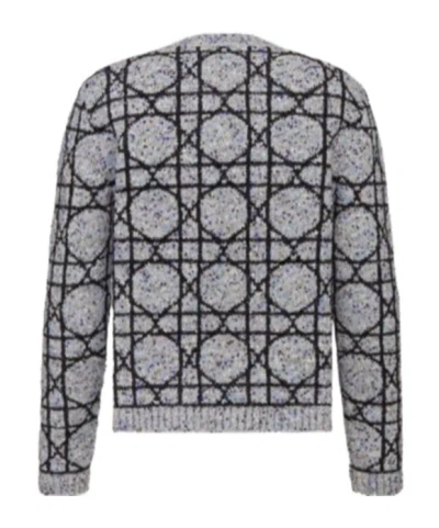 Dior Cannage Sweater In Multi