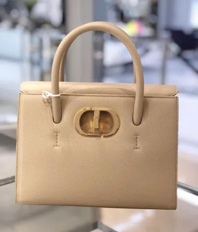 Dior Medium St Honor  Tote In Nude