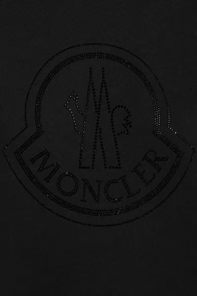 Moncler Logo-patch Long-sleeve Sweatshirt In Multi