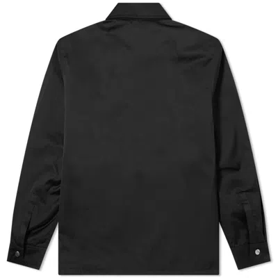 Rick Owens Snap-button Jacket In Black