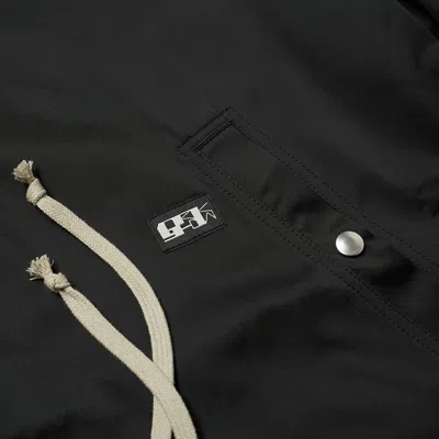 Rick Owens Snap-button Jacket In Black