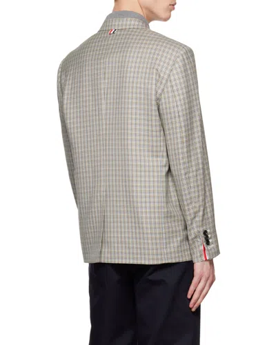 Thom Browne Houndstooth Sport Coat In Multi