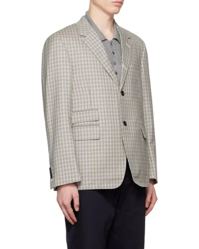 Thom Browne Houndstooth Sport Coat In Multi
