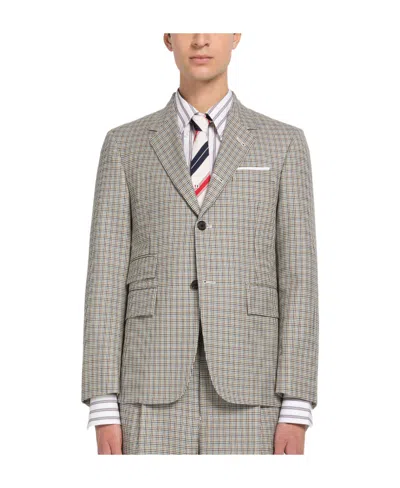 Thom Browne Houndstooth Sport Coat In Multi