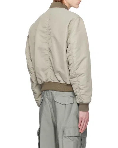 Tom Ford Bomber Jacket In Neutral