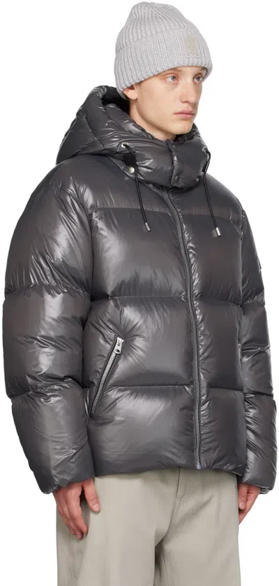 Mackage High-neck Zip-up Down Jacket In Multi