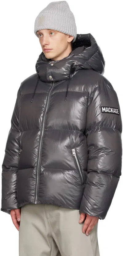 Mackage High-neck Zip-up Down Jacket In Multi