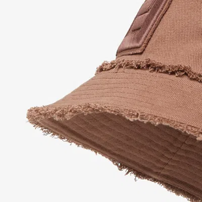 Fendi Logo Patch Bucket Hat In Pattern