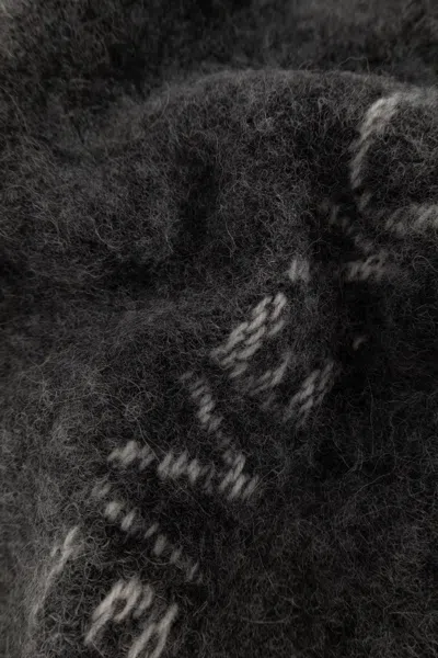 Givenchy Logo Scarf In Black