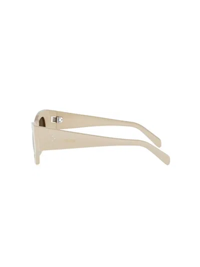 Celine Full Frame Sunglasses In Neutral