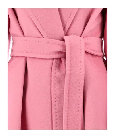 Max Mara Long-sleeved Coat In Pattern