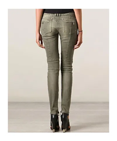 Balmain Belt Loop Jeans In Multi