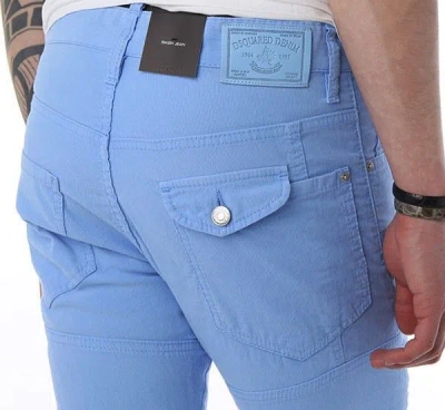 Dsquared2 Belt Loop Denim Trousers In Multi