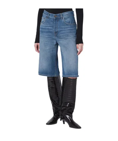 Haikure Belt Loop Jeans In Blue