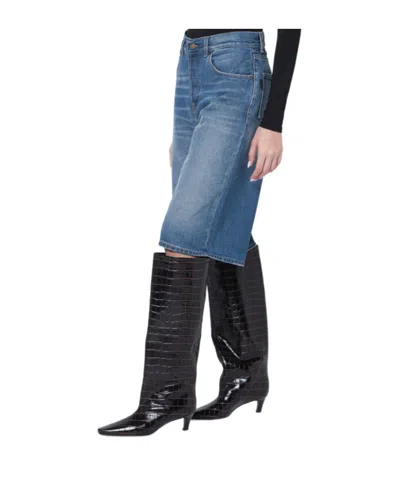 Haikure Belt Loop Jeans In Blue